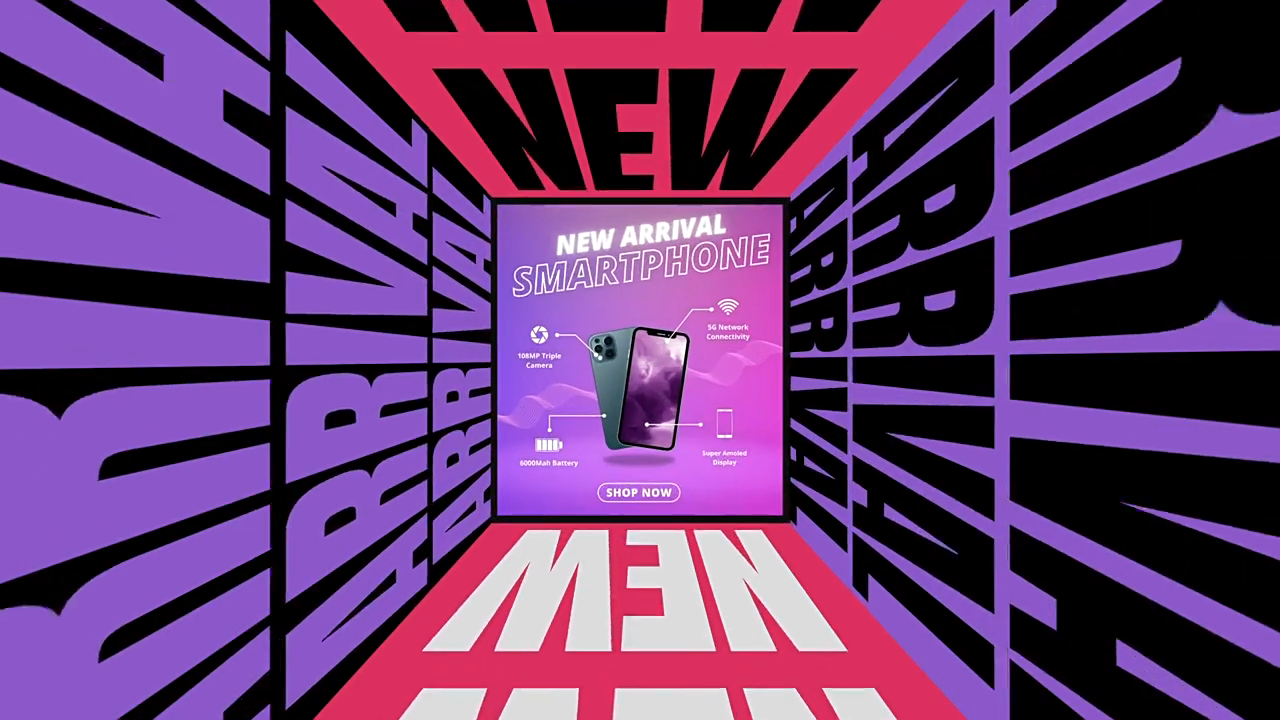 AE/PR模板-三维盒子内部空间翻转展示图文介绍动画-1