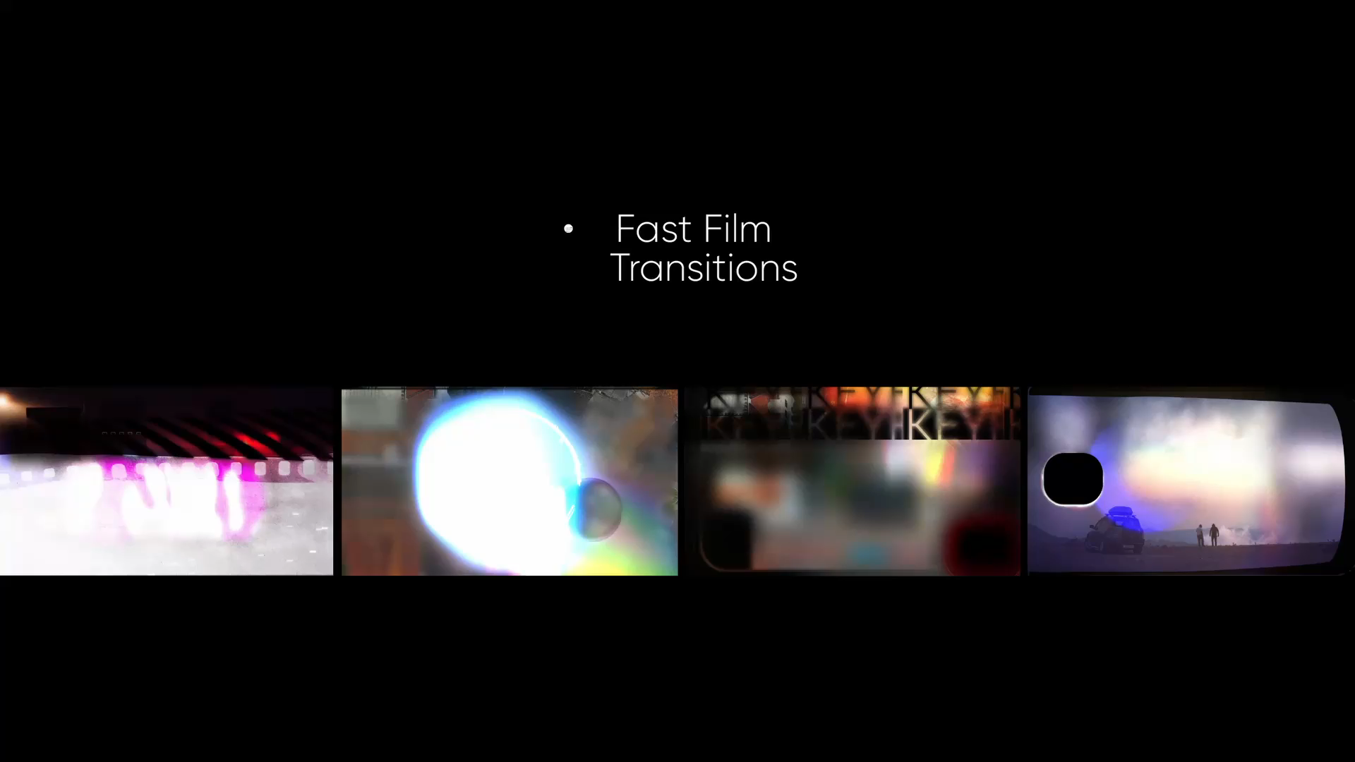 AE/PR/达芬奇模板-28组电影胶片灼烧光效刮痕闪烁视频转场预设动画-1