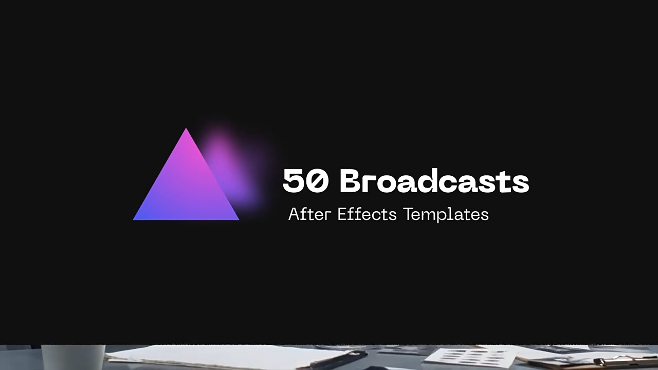 AE模板-50组图形幻灯标题包装动画预设-1