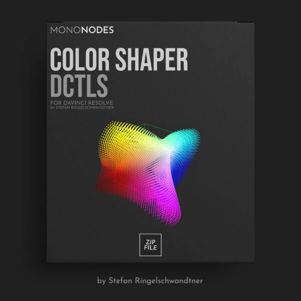达芬奇预设：精确色彩调整DCTL调色节点预设 MonoNodes – Color Shaper v1.1 for Davinci Resolve-1