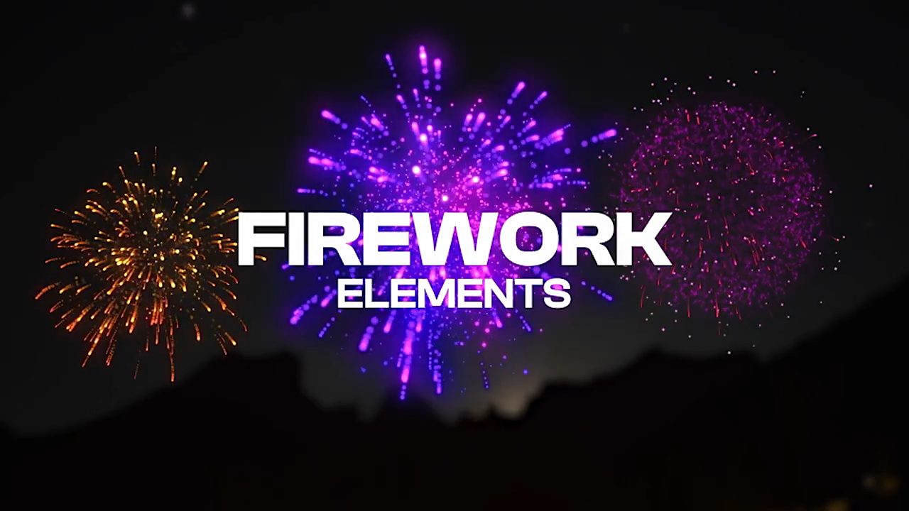 AE模板-过年喜庆烟花特效动画+带教程-1