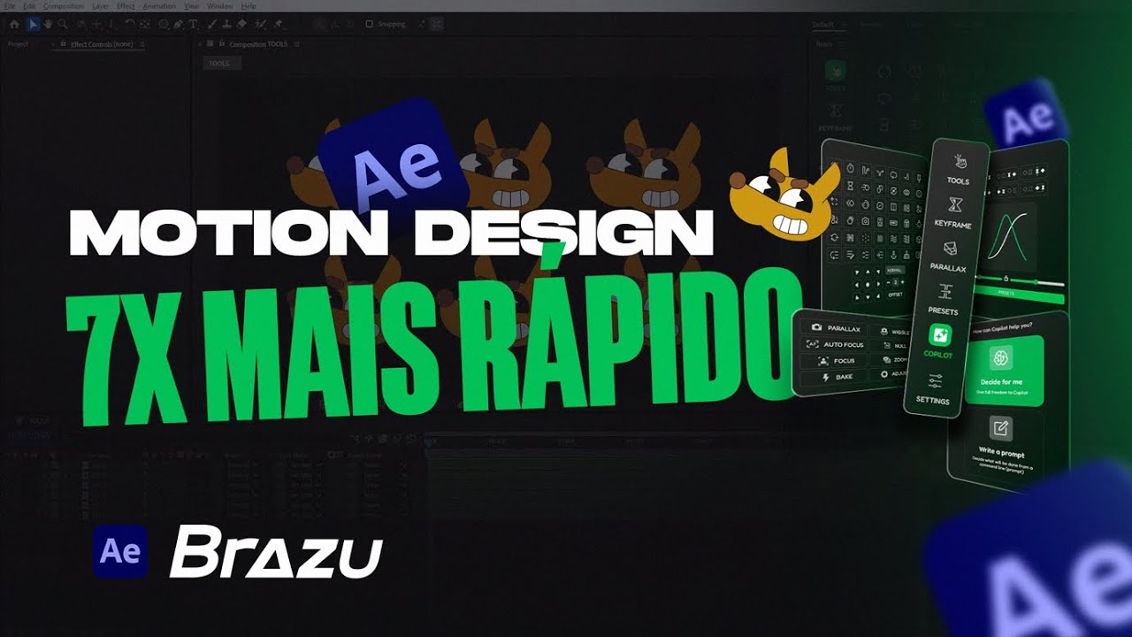 AE脚本-MG动画动态设计多功能工具包 Brazu v1.0.3 含使用教程-1