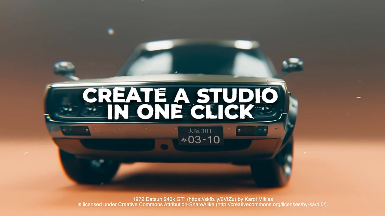 Blender插件-室内灯光预设 Fast Studio Creator – Quick Studio V2.8.0-1