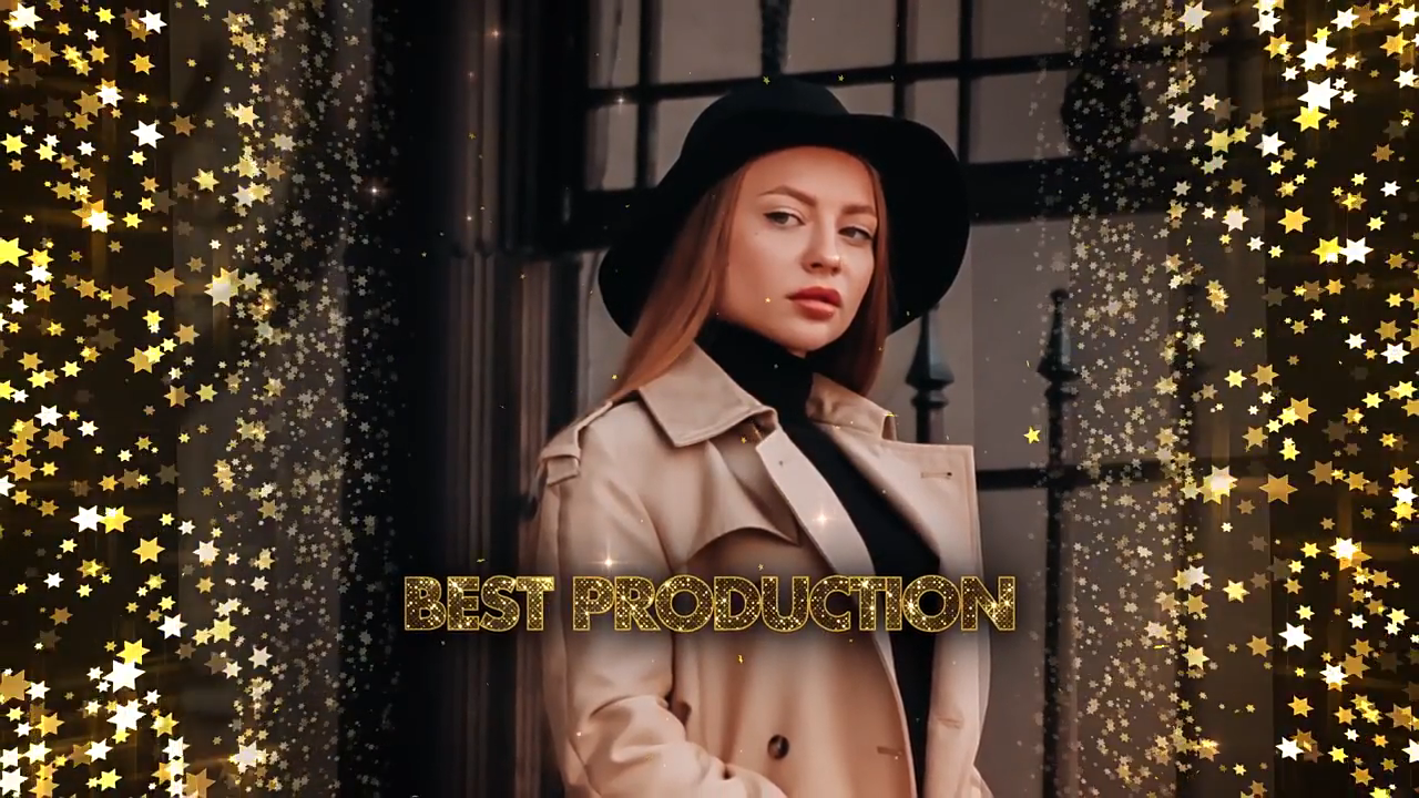 AE模板-闪耀光芒人物展示模板+适合晚会活动、派对、颁奖典礼开场片头-1