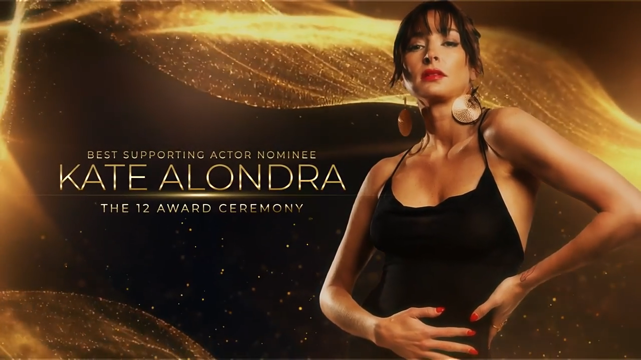 AE模板-金色华丽粒子背景人物介绍开场字幕颁奖典礼动画-1