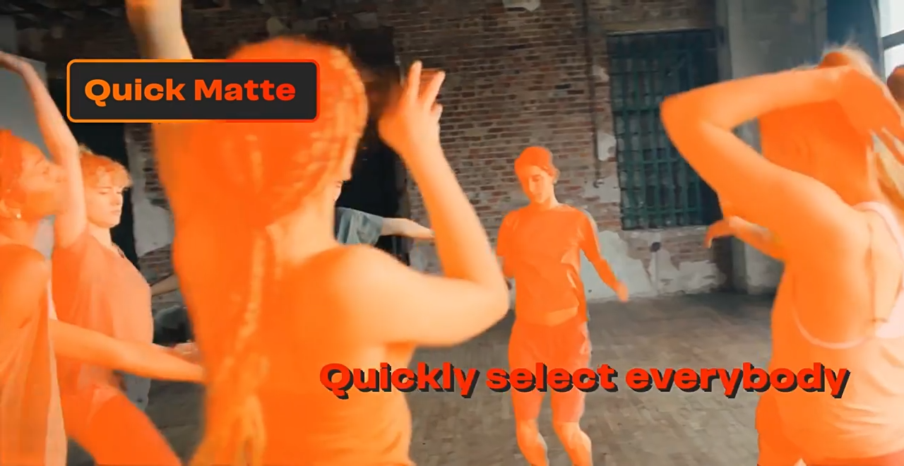 AE插件-Quick Matte V1.1.4 人工智能快速自动遮罩抠像背景清除插件Win/Mac-1