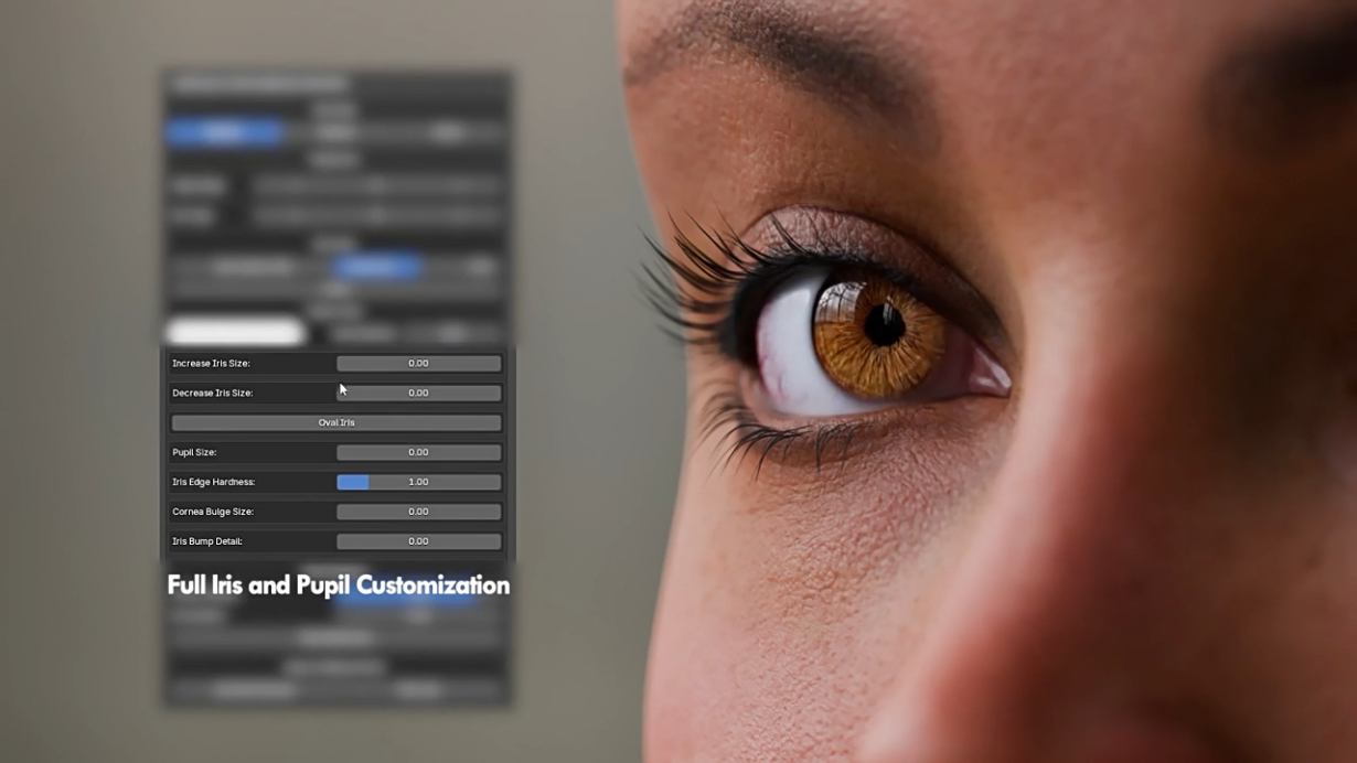 Blender插件-眼睛快速生成器工具 EyeForge V1.90-1
