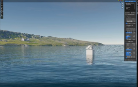 Blender插件-Physical Open Waters V1.2.2逼真海洋水面模拟特效