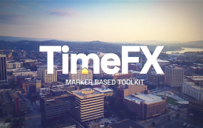 AE模板-11种速度渐变冻结循环反弹时间线标记动画预设