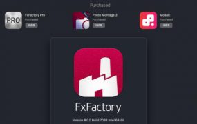 超强视觉特效FCPX/AE/PR/达芬奇插件包 FxFactory Pro 9.0.0 Mac全解锁版