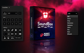 AE脚本-SoundBox 1.0.0 快速处理添加音效工具+90 种独家音效