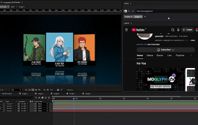 AE脚本-Linkup V1.5.0内置网页浏览器面板