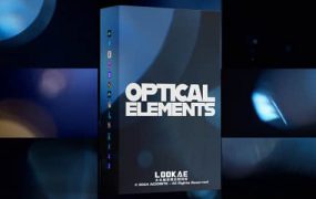 68个镜头光斑元素玻璃质感光效叠加动画4K视频素材