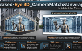 AE脚本-裸眼3D广告牌场景透视特效 Naked-Eye 3D V1.0.0 含使用教程