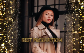 AE模板-闪耀光芒人物展示模板+适合晚会活动、派对、颁奖典礼开场片头