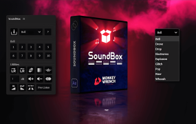 AE脚本-SoundBox 1.0.0 快速处理添加音效工具